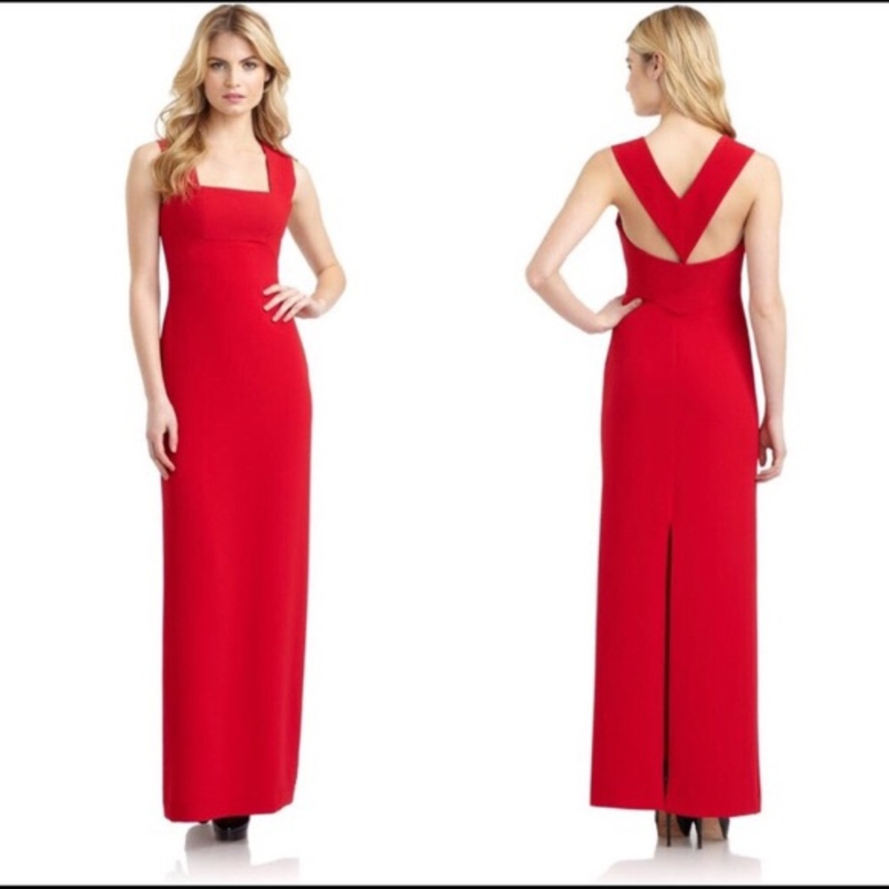 BCBG Agata V-back Gown
